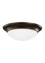 Nash 2-Light Flush Mount in Bronze