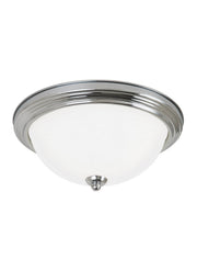 Geary One Light Flush Mount in Chrome