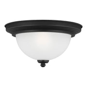 Geary Flush Mount in Midnight Black