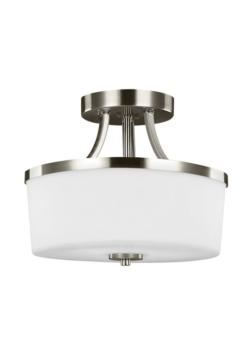 Hettinger 2-Light Semi-Flush Convertible Pendant - Lamps Expo