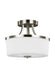 Hettinger 2-Light Semi-Flush Convertible Pendant - Lamps Expo