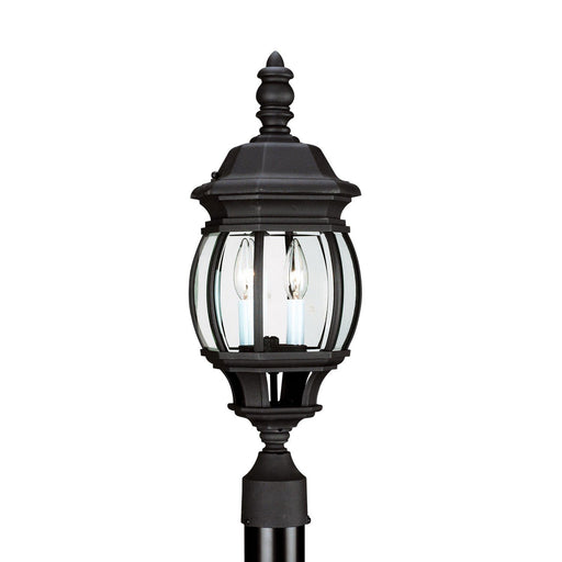 Wynfield 2-Light Outdoor Post Light in Black