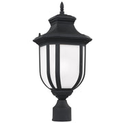 Childress Outdoor Post Light in Black