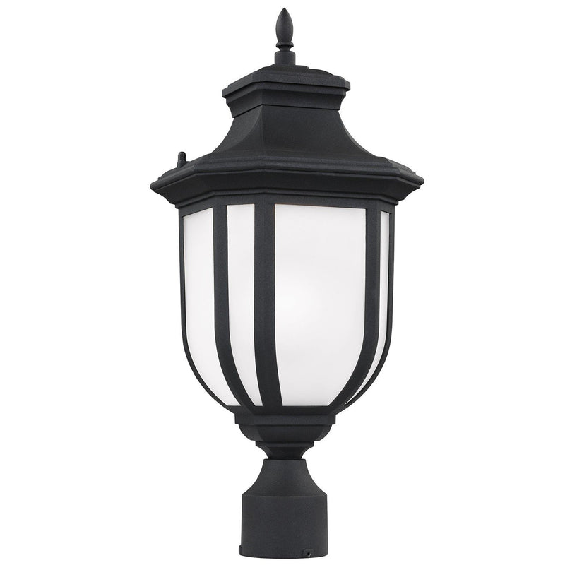 Childress Outdoor Post Light in Black