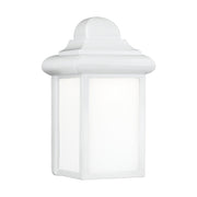 Mullberry Hill One Light Outdoor Wall Lantern in White