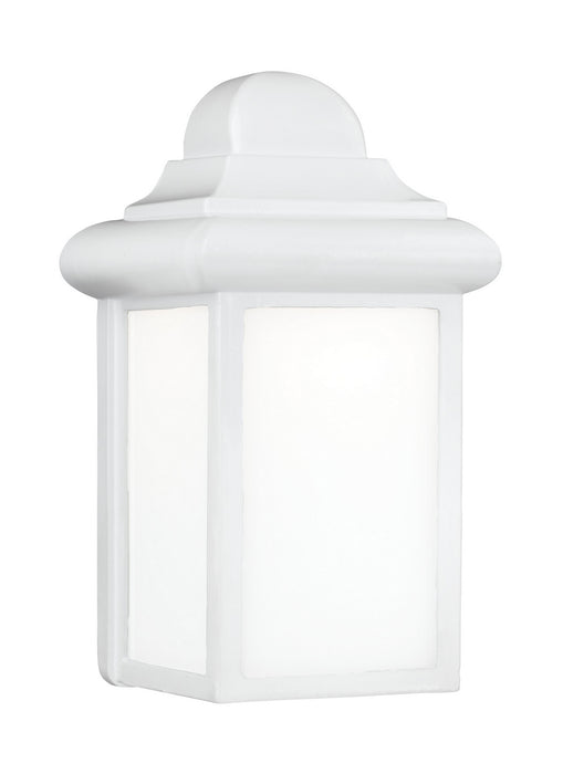 Mullberry Hill One Light Outdoor Wall Lantern in White