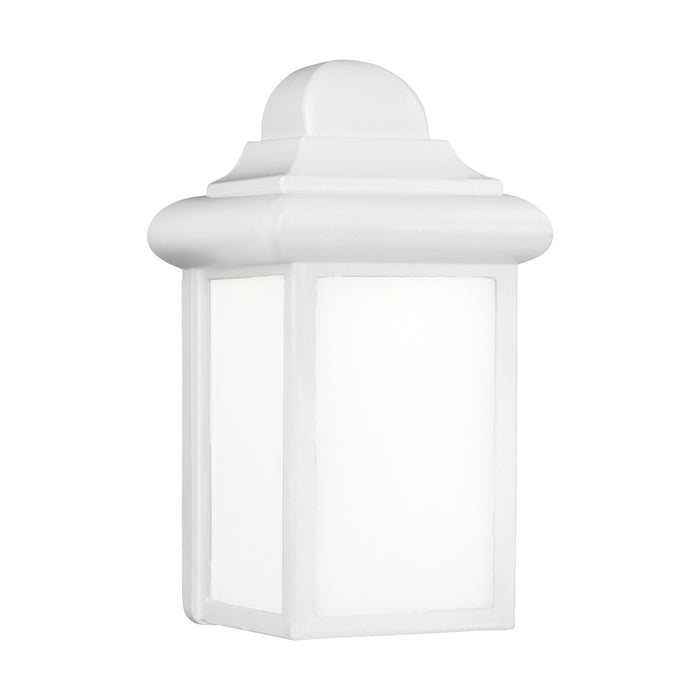 Mullberry Hill One Light Outdoor Wall Lantern in White
