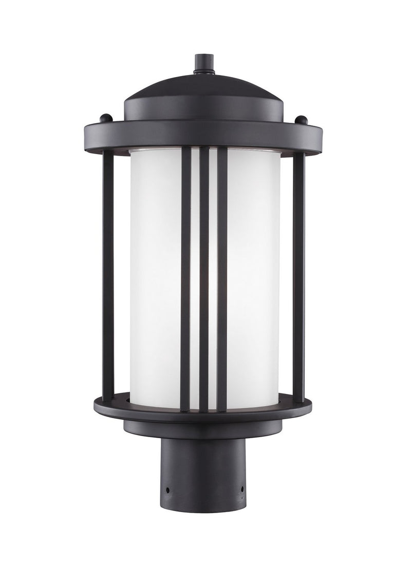 Crowell Outdoor Post Light in Black