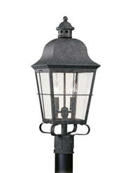 Chatham 2-Light Outdoor Post Light in Oxidized Bronze