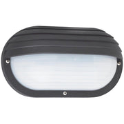 Bayside Oval Outdoor Wall Lantern 89805 in Black