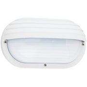 Bayside Oval Outdoor Wall Lantern 89805 in White