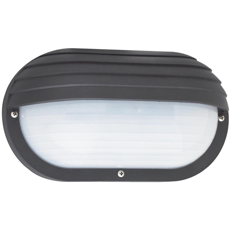 Bayside One Light Outdoor Wall Lantern in Black
