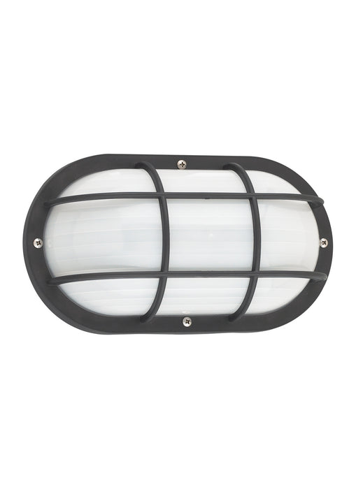 Bayside One Light Outdoor Wall Lantern in Black