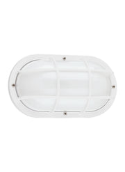 Bayside One Light Outdoor Wall Lantern in White