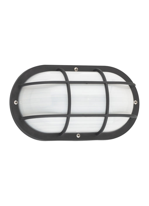 Bayside One Light Outdoor Wall Lantern in Black