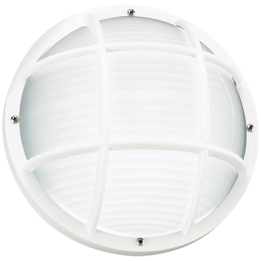 Bayside Round Outdoor Wall Sconce 89807 in White