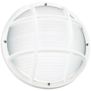 Bayside Round Outdoor Wall Sconce 89807 in White