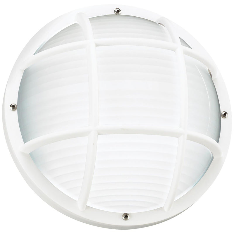 Bayside Round Outdoor Wall Sconce 89807 in White