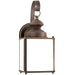 Jamestowne One Light Outdoor Wall Lantern in Antique Bronze
