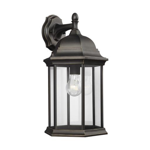 Sevier One Light Outdoor Wall Lantern in Antique Bronze