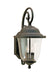 Trafalgar Two Light Outdoor Wall Lantern in Oxidized Bronze