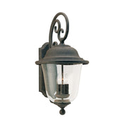 Trafalgar 3-Light Outdoor Wall Lantern in Oxidized Bronze