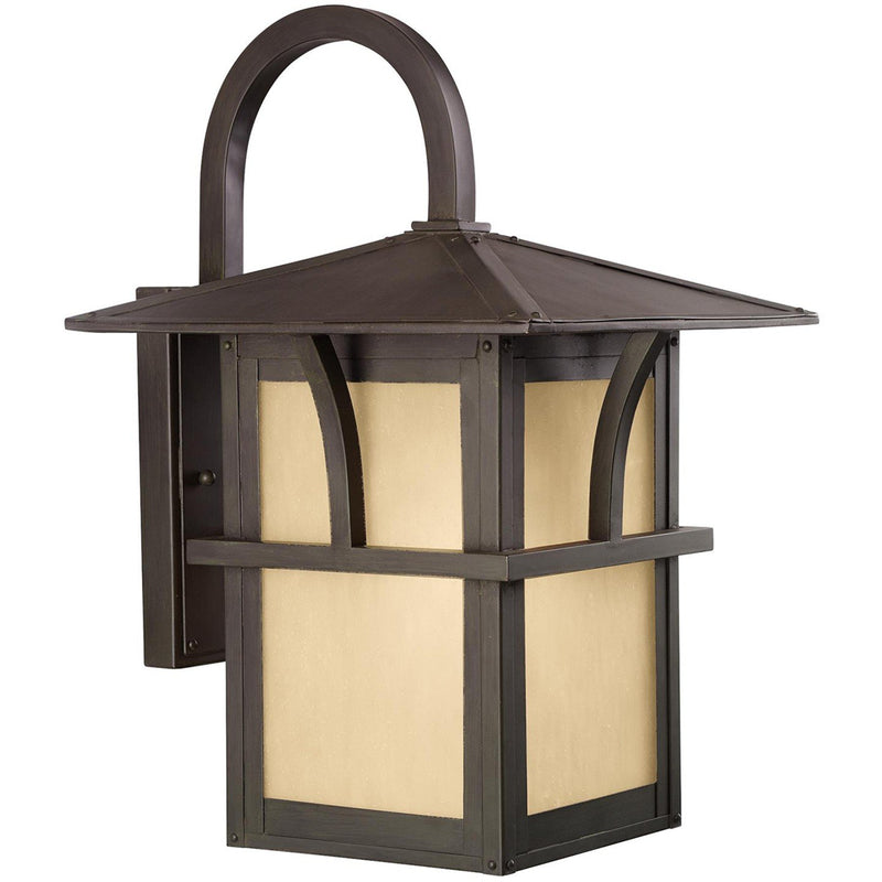 Medford Lakes 17" Outdoor Wall Lantern in Statuary Bronze