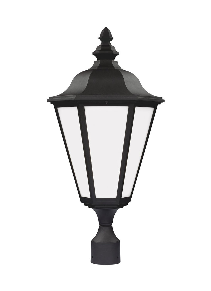 Brentwood Outdoor Post Light in Black