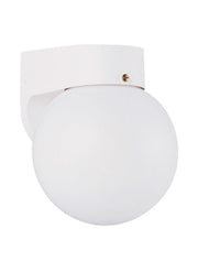 Outdoor Wall One Light Outdoor Wall Lantern in White
