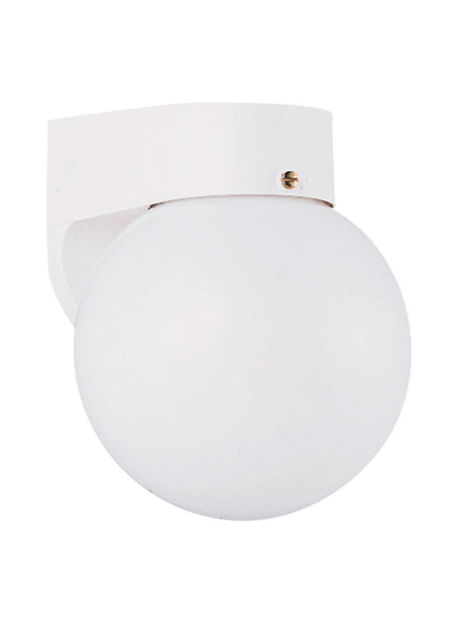 Outdoor Wall One Light Outdoor Wall Lantern in White