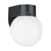 Outdoor Wall Globe Outdoor Wall Lantern in Black