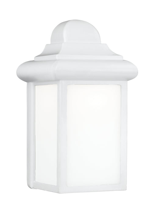 Mullberry Hill One Light Outdoor Wall Lantern in White