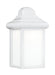 Mullberry Hill One Light Outdoor Wall Lantern in White
