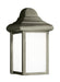 Mullberry Hill One Light Outdoor Wall Lantern in Pewter