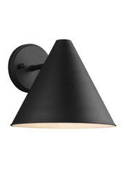 Crittenden 10" Outdoor Wall Sconce in Black