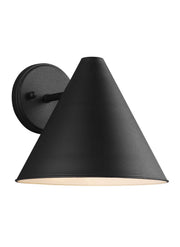 Crittenden 10" Outdoor Wall Sconce in Black