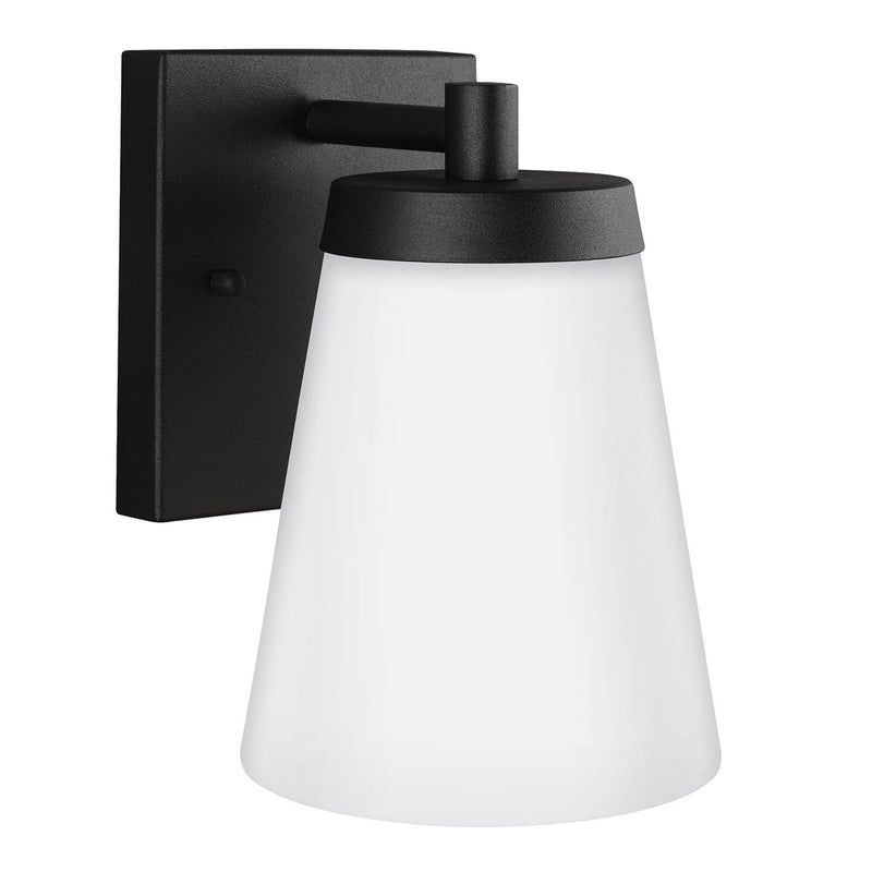 Renville 7.4" Outdoor Wall Lantern in Black