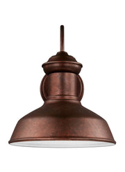 Fredricksburg Small Outdoor Wall Lantern in Weathered Copper