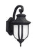 Childress One Light Outdoor Wall Lantern in Black