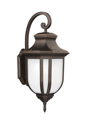 Childress Medium Outdoor Wall Lantern in Antique Bronze