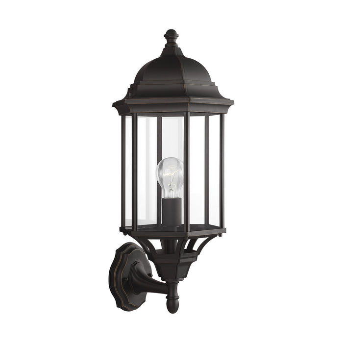 Sevier Large 1-Light Uplight Outdoor Wall Lantern - Lamps Expo