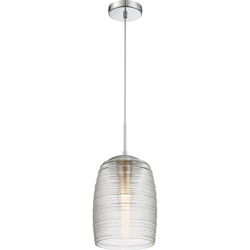 Rebound Mini Pendant in Polished Chrome