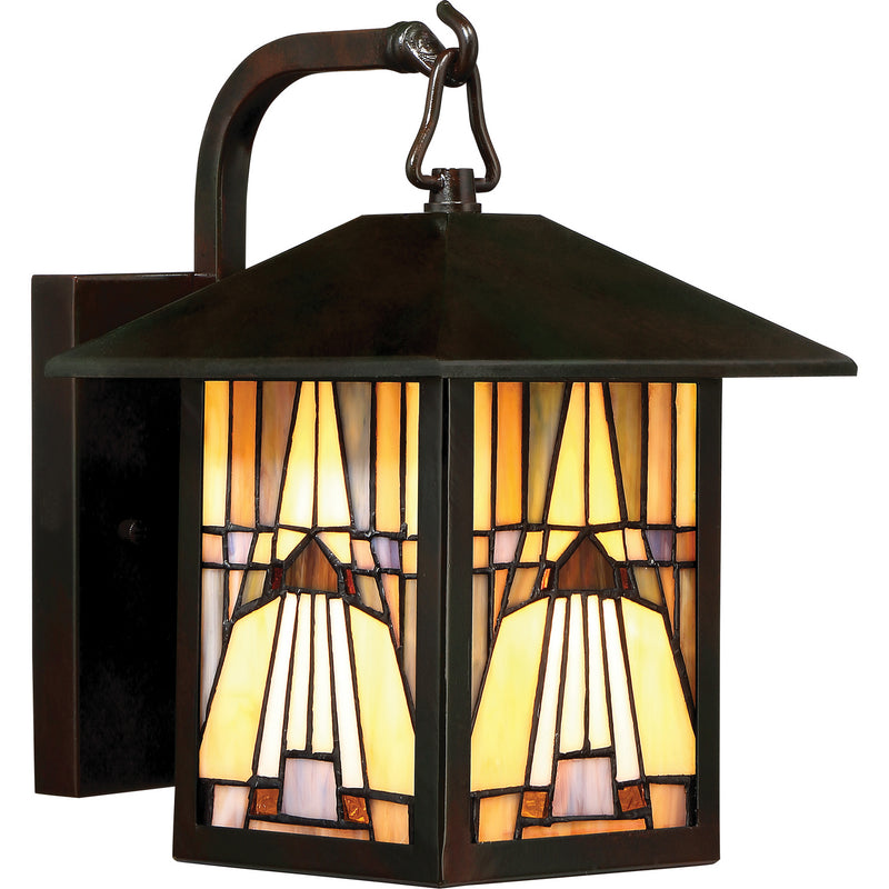 Inglenook 1-Light Outdoor Lantern in Valiant Bronze - Lamps Expo