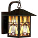 Inglenook 1-Light Outdoor Lantern in Valiant Bronze - Lamps Expo