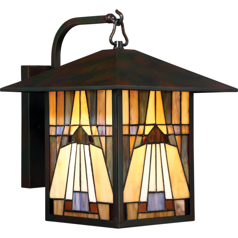 Inglenook Large Outdoor Wall Lantern in Valiant Bronze