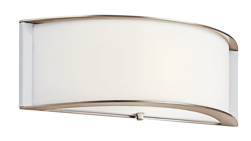 Wall Sconce LED in Polished Nickel