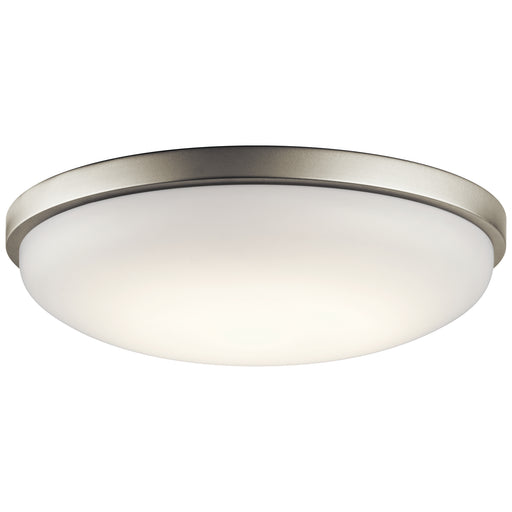 Ceiling Space Flush Mount LED in Brushed Nickel