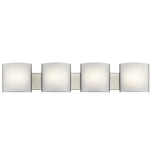 Bath Sconce 4-Light LED in Brushed Nickel