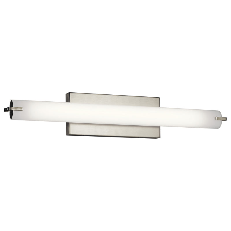 Linear Bath Sconce 26 Inch LED in Brushed Nickel