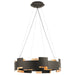 Moderne Chandelier/Pendant LED in Olde Bronze